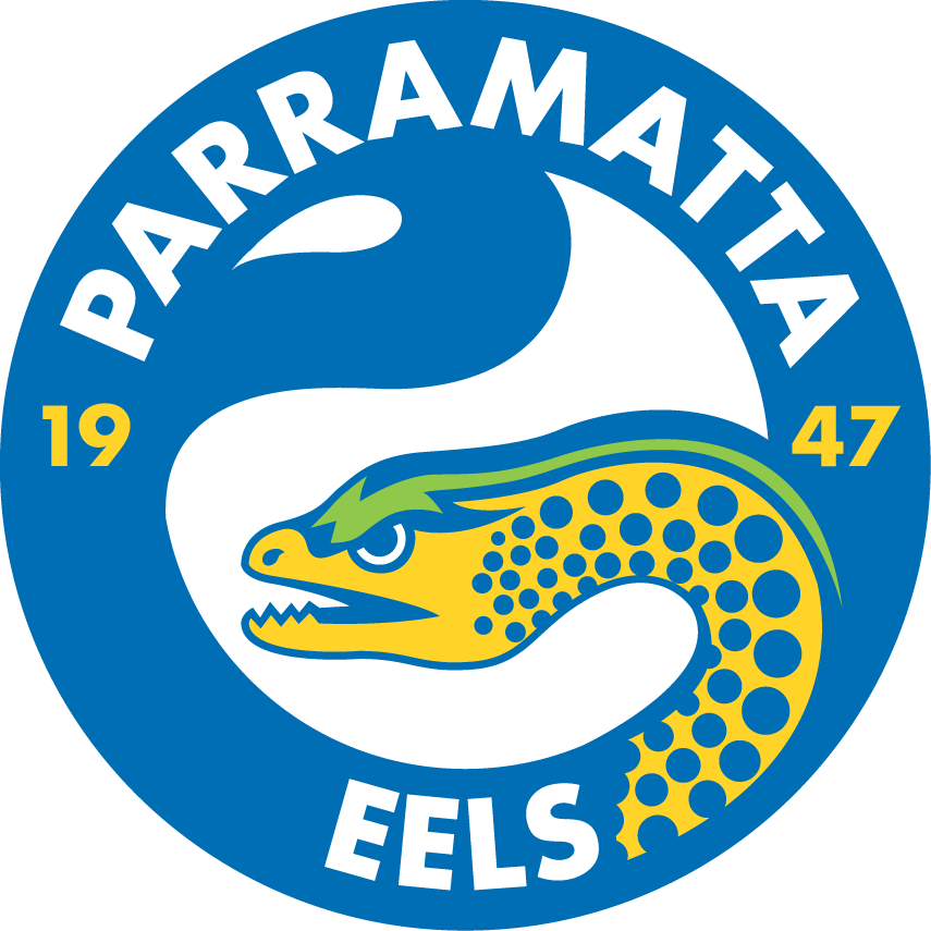 parramatta eels 2011-pres primary logo iron on transfers for clothing
